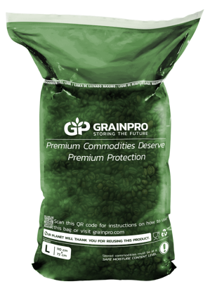 Grain bag discount zipper